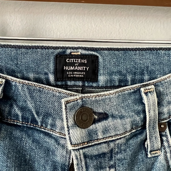 Citizens of Humanity - Olivia High Rise Slim Ankle Jeans in Backroad 28 - Picture 12 of 16